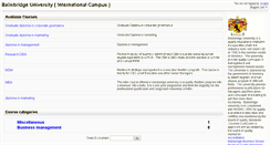 Desktop Screenshot of buniv.org